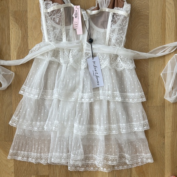 FOR LOVE & LEMONS
Freya Slip Dress- XS- NEW WITH TAGS - Picture 6 of 9